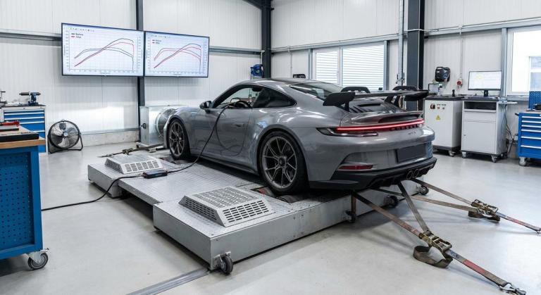 Banc de puissance à Guipel, mesurer les gains de votre moteur